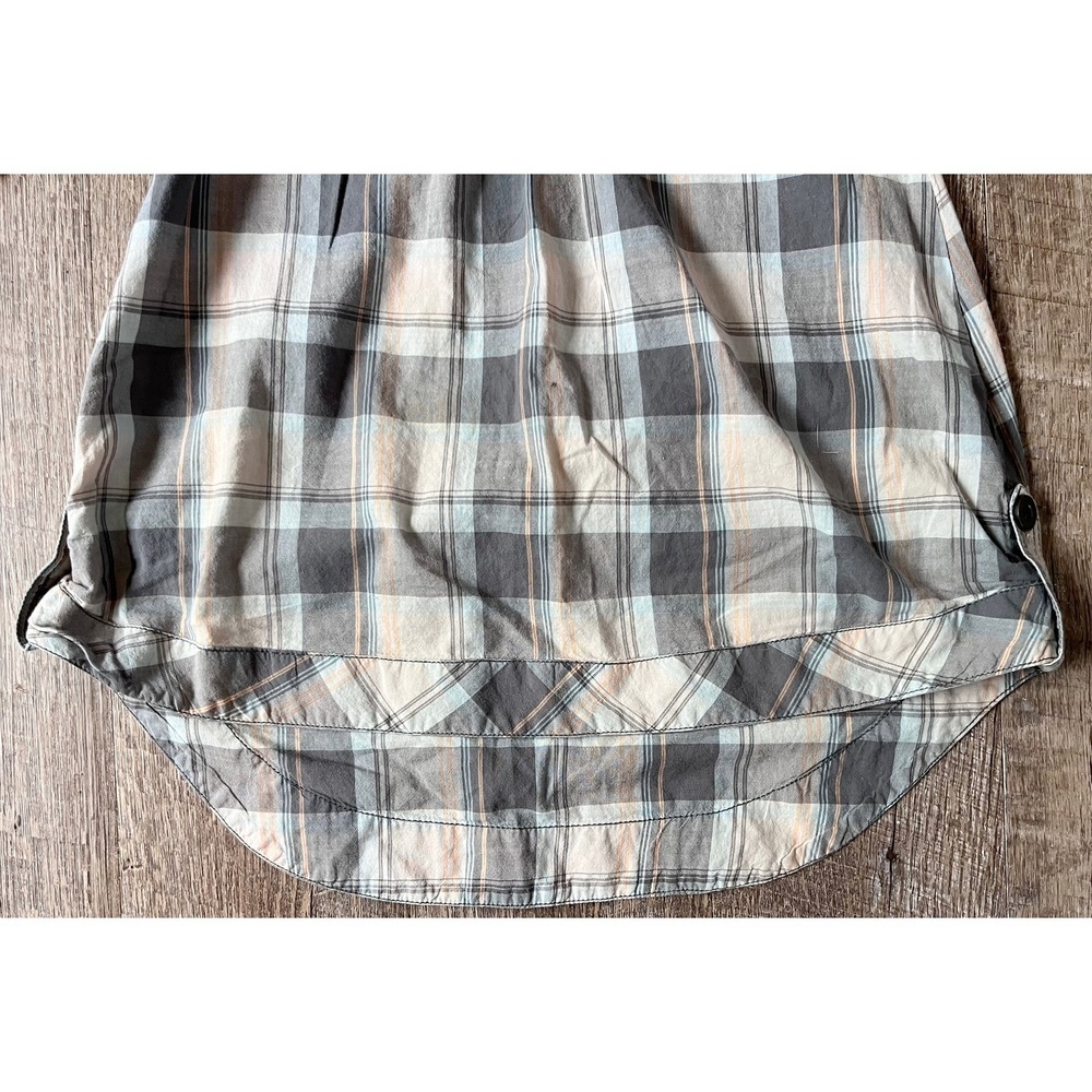 Lululemon Plaid Tunic Top with button sleeves Size S - Picture 5 of 7